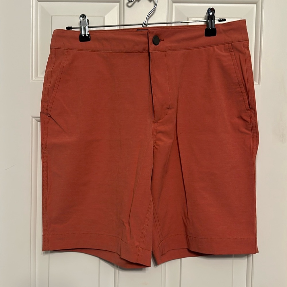 Faherty All Day Shorts Salmon Size 31